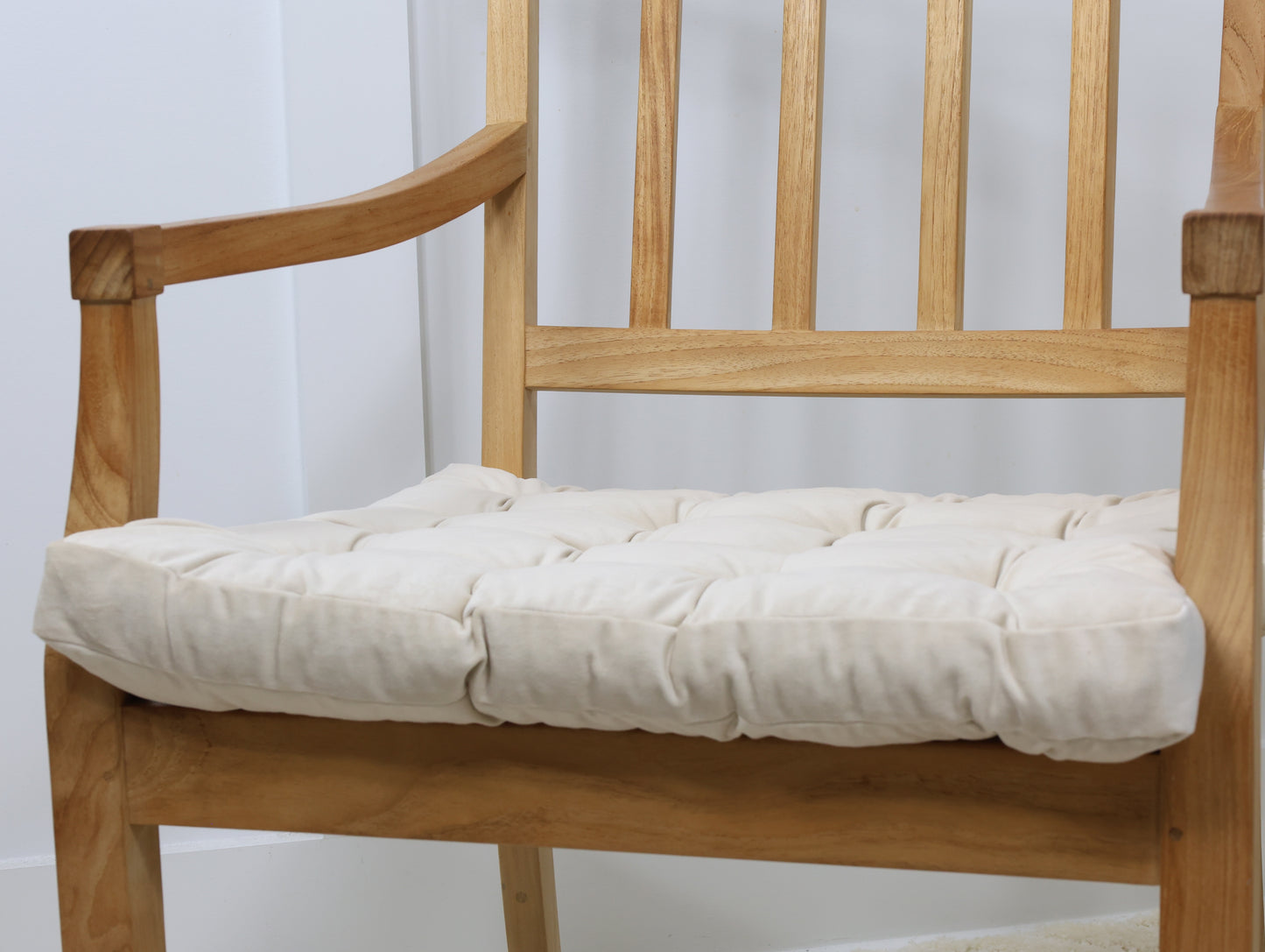 Premium quality Square velour chair cushion for home