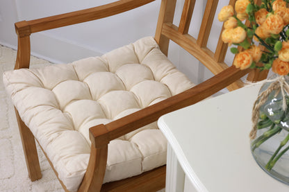 Dining Room Cushion Dining Chair Cushion Linen Gift for Housewarming Chair Pads Decor for Dining Room Off white for New Home