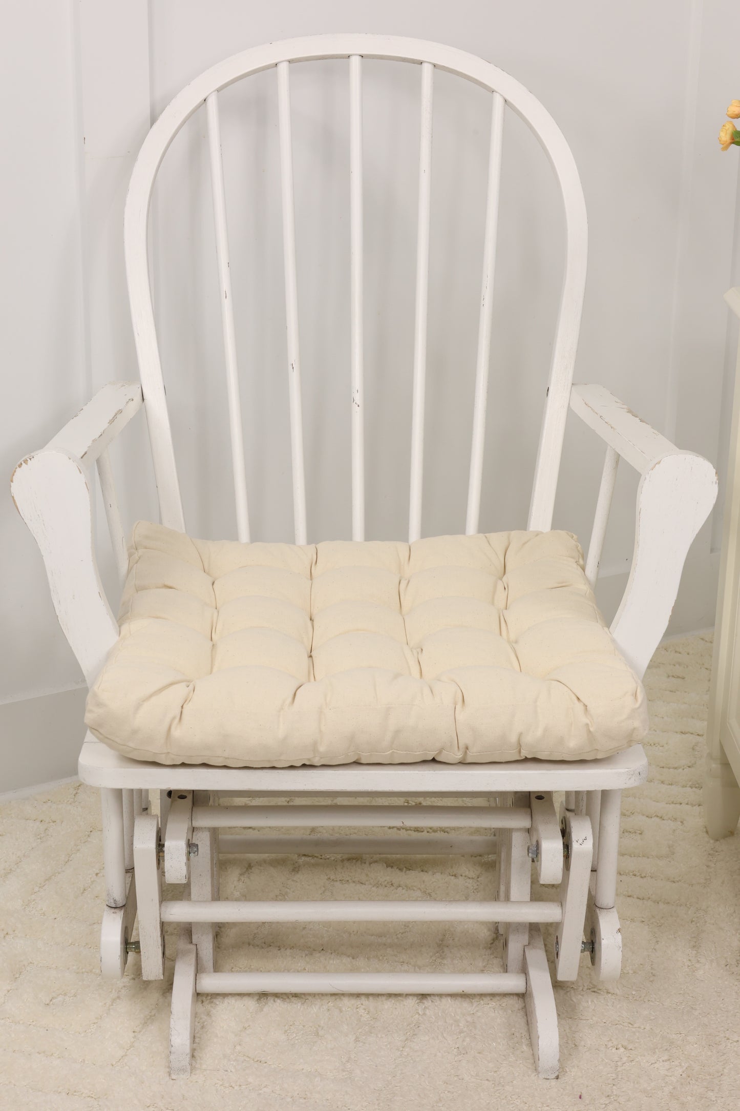 Dining Room Cushion Dining Chair Cushion Linen Gift for Housewarming Chair Pads Decor for Dining Room Off white for New Home