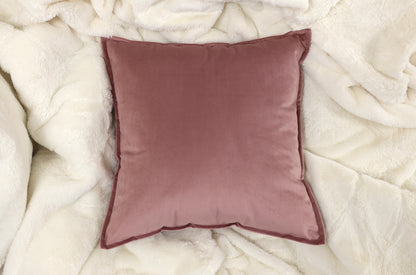 Elegant plain velour cushion covers solid - a perfect accent for your interior