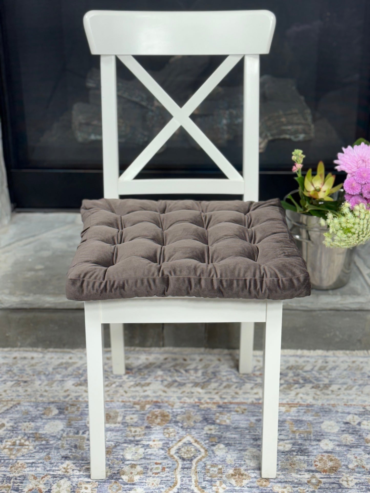 Square High-Quality Velour Cushions for Home – Soft, Elegant & Comfortable