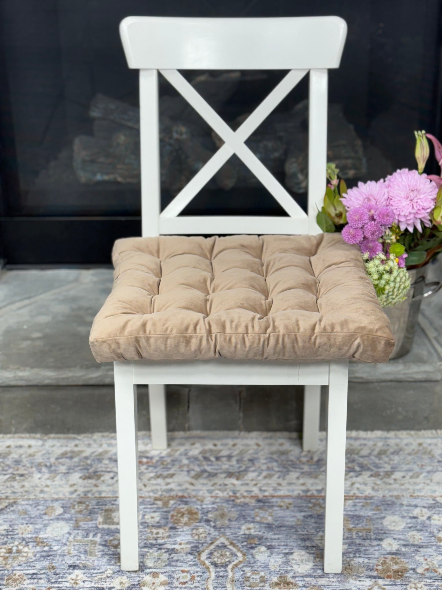 Square High-Quality Velour Cushions for Home – Soft, Elegant & Comfortable