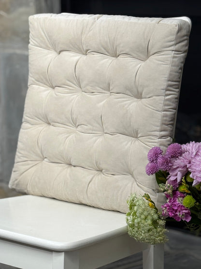 Square High-Quality Velour Cushions for Home – Soft, Elegant & Comfortable