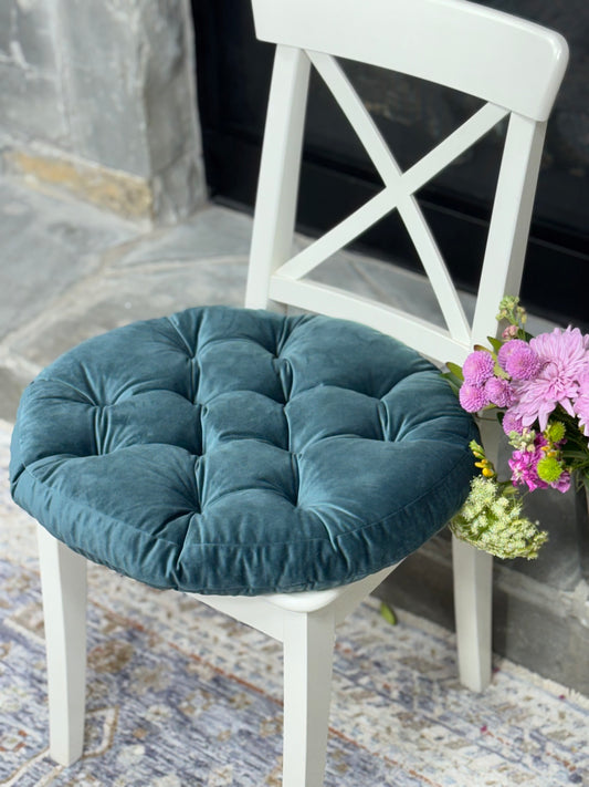 High-Quality Velour Round Cushions for Home – Soft, Elegant & Comfortable