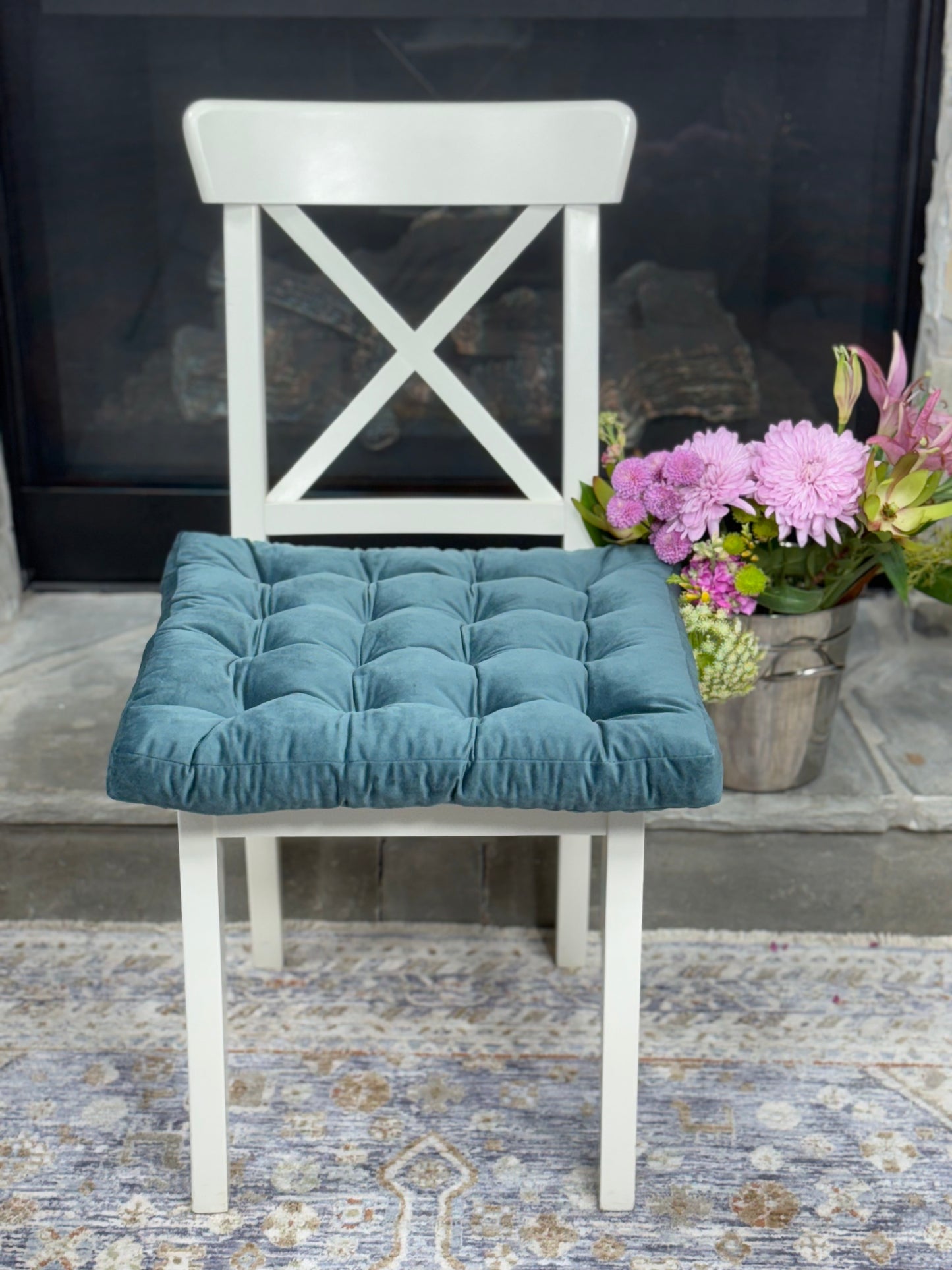 Square High-Quality Velour Cushions for Home – Soft, Elegant & Comfortable