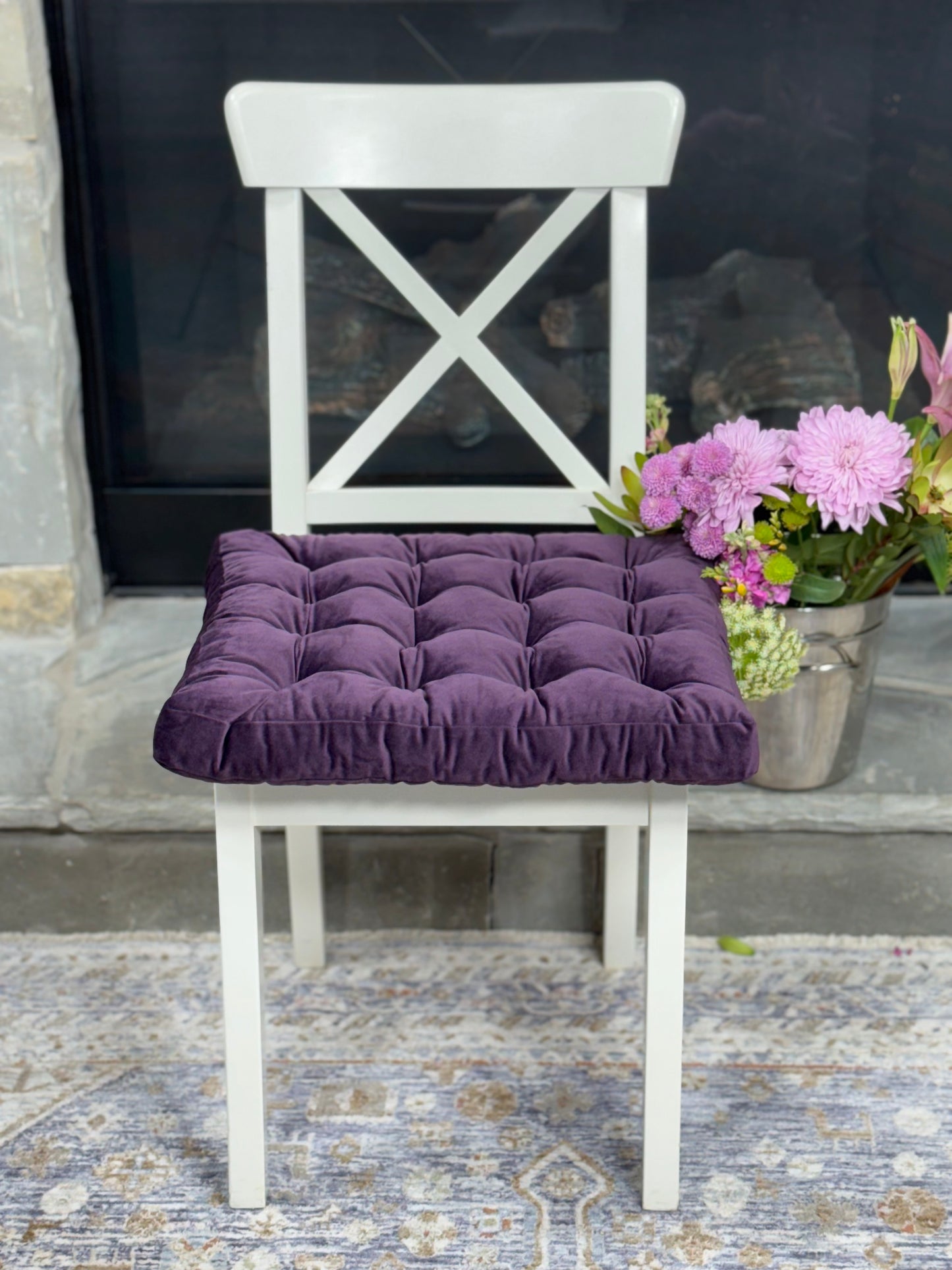 Square High-Quality Velour Cushions for Home – Soft, Elegant & Comfortable