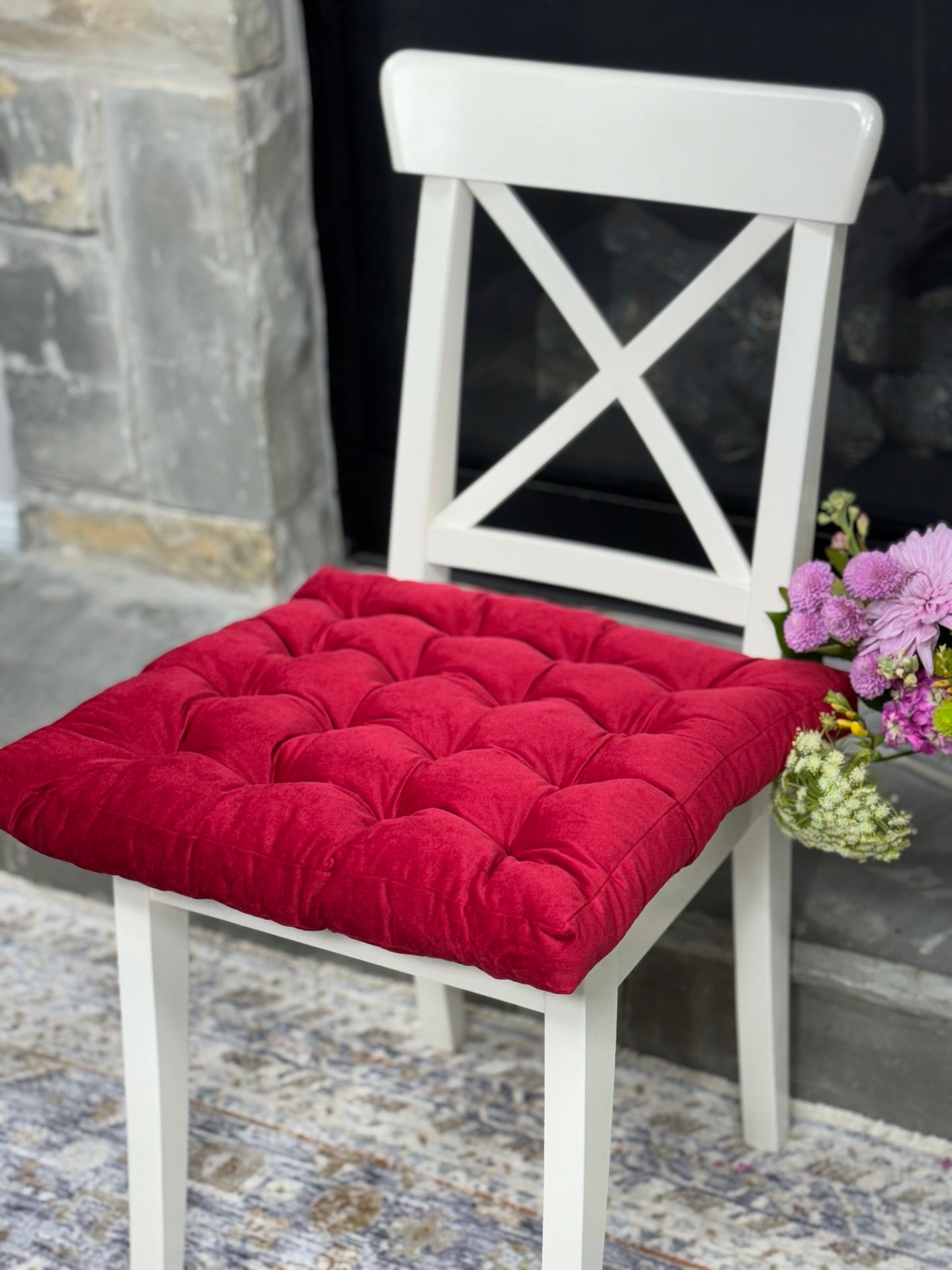Square High-Quality Velour Cushions for Home – Soft, Elegant & Comfortable